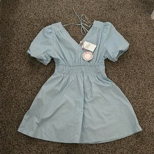 umgee blue dress